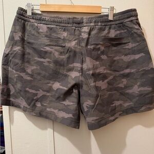 Camouflage Print Shorts